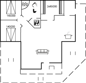 Grundriss Ferienhaus 13-0099