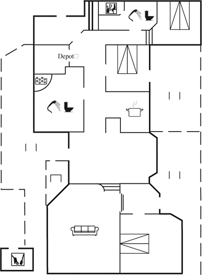 Grundriss Ferienhaus 14-0163