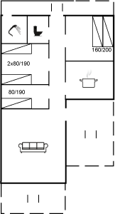 Grundriss Ferienhaus 22-1101