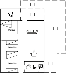 Grundriss Ferienhaus 22-2115