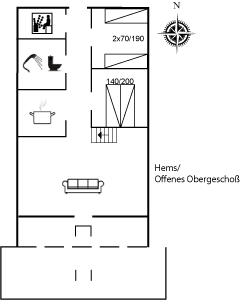 Grundriss Ferienhaus 22-2514
