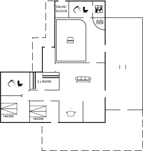 Grundriss Ferienhaus 22-2640