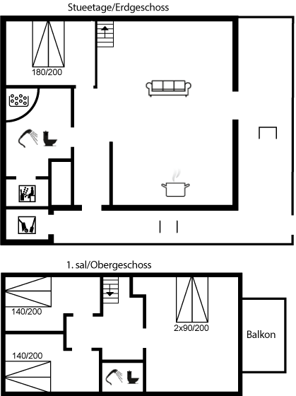 Grundriss Ferienhaus 24-2077