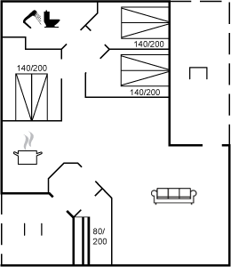 Grundriss Ferienhaus 25-2056