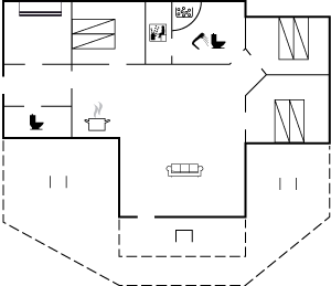 Grundriss Ferienhaus 25-2177