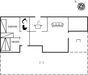 Grundriss Ferienhaus 80-7810