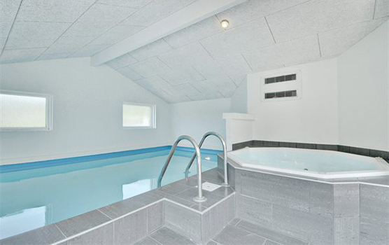Lej et dejligt luksussommerhus og nyd at have jeres egen pool Indendørspool og spa