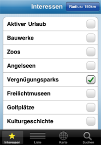 Gratis App mit 1500 Attraktionen