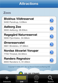 Free app with 1,500 attractions
