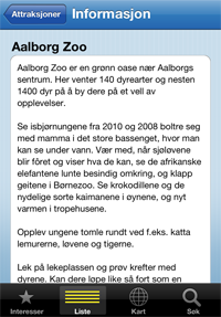 Gratis app med 1500 attraksjoner