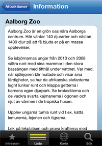 Gratis App med 1500 attraktioner