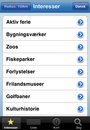 Gratis App med 1500 attraktioner Gratis App med 1500 attraktioner