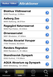 Gratis App med 1500 attraktioner Gratis App med 1500 attraktioner