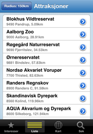 Gratis app med 1500 attraksjoner Gratis app med 1500 attraksjoner