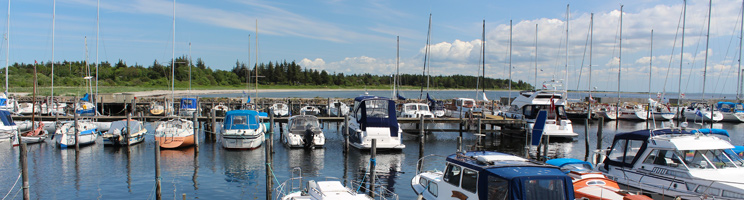 Charming marina next to the beach and the holiday home area in Amtoft Charming marina next to the beach and the holiday home area in Amtoft
