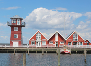 Kunsthal, bager og udsigtstårn i Bagenkop Havn Kunsthal, bager og udsigtstårn i Bagenkop Havn