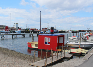 Fiskerbåde og fritidsbåde i den hyggelige havn i Bagenkop Fiskerbåde og fritidsbåde i den hyggelige havn i Bagenkop