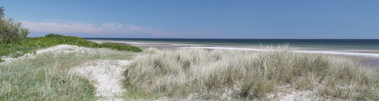 Der schöne, kinderfreundliche Sandstrand mit Dünen in Bisnap bei Hals Der schöne, kinderfreundliche Sandstrand mit Dünen in Bisnap bei Hals