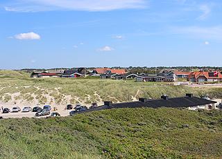 Feriehus rett bak bak stranden og sanddynene i Blokhus Feriehus rett bak bak stranden og sanddynene i Blokhus