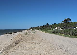 Ferienhäuser in grüner Umgebung hinter dem Strand von Hostrup Ferienhäuser in grüner Umgebung hinter dem Strand von Hostrup