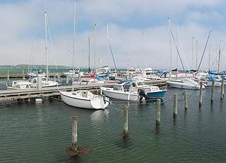 Hyggelig lystbådehavn ved siden af Nordstranden i Kerteminde Hyggelig lystbådehavn ved siden af Nordstranden i Kerteminde