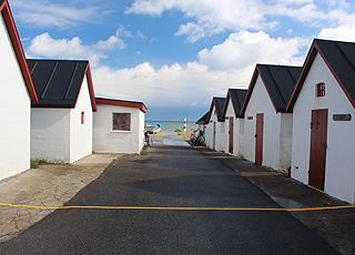 Anglerhäuser am Strand von Klitmöller Anglerhäuser am Strand von Klitmöller