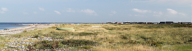 The holiday homes in Lendrup are situated right behind the shore of the Limfjord The holiday homes in Lendrup are situated right behind the shore of the Limfjord