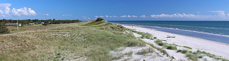 Holiday homes behind the high dunes by the bathing beach in the holiday area Lyngså Holiday homes behind the high dunes by the bathing beach in the holiday area Lyngså