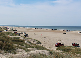 Sommertag am Strand von Rødhus Sommertag am Strand von Rødhus