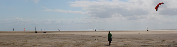 One of Denmark's widest sandy beaches Sonderstrand is situated close to the holiday home area Havneby on Romo One of Denmark's widest sandy beaches Sonderstrand is situated close to the holiday home area Havneby on Romo