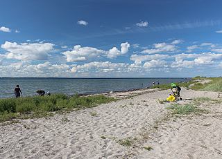 Schöner, kinderfreundlicher Sandstrand im Urlaubsgebiet Stoense Schöner, kinderfreundlicher Sandstrand im Urlaubsgebiet Stoense