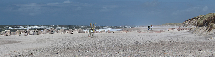 In Thorsminde you will find the lovely North Sea beach with high dunes In Thorsminde you will find the lovely North Sea beach with high dunes