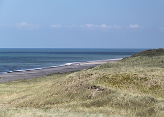 Strand, Vesterhav og klitlandskab ved Vangså Strand, Vesterhav og klitlandskab ved Vangså