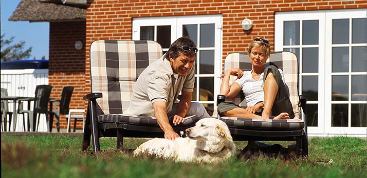 Vi hjælper jer med at finde det helt rigtige sommerhus når I skal langtidsleje Par med hund ved sommerhus