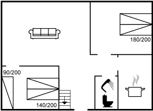 Grundriss Ferienhaus 10-0653