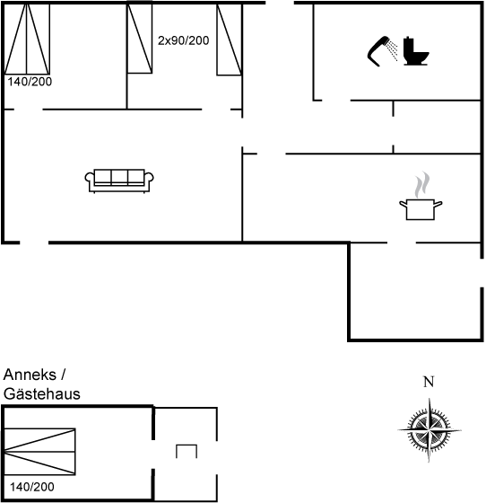 Floor plan_Holiday home_10-0850