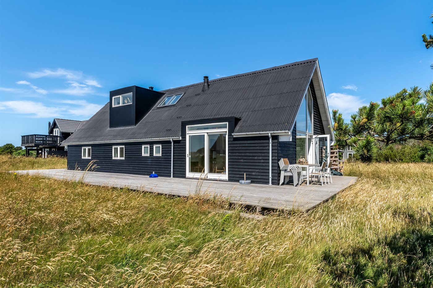 Urlaubsoase mit Sauna, Kamin und Meerblick in Kandestederne