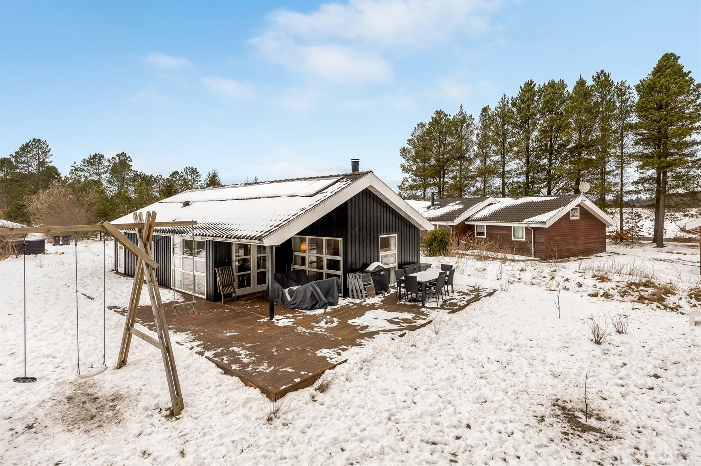 Gemütliches Ferienhaus Aalbæk mit Hund – 400m zum Strand