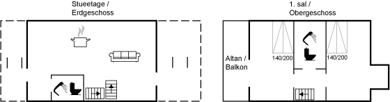 Grundriss Ferienhaus 10-3141 in Tversted