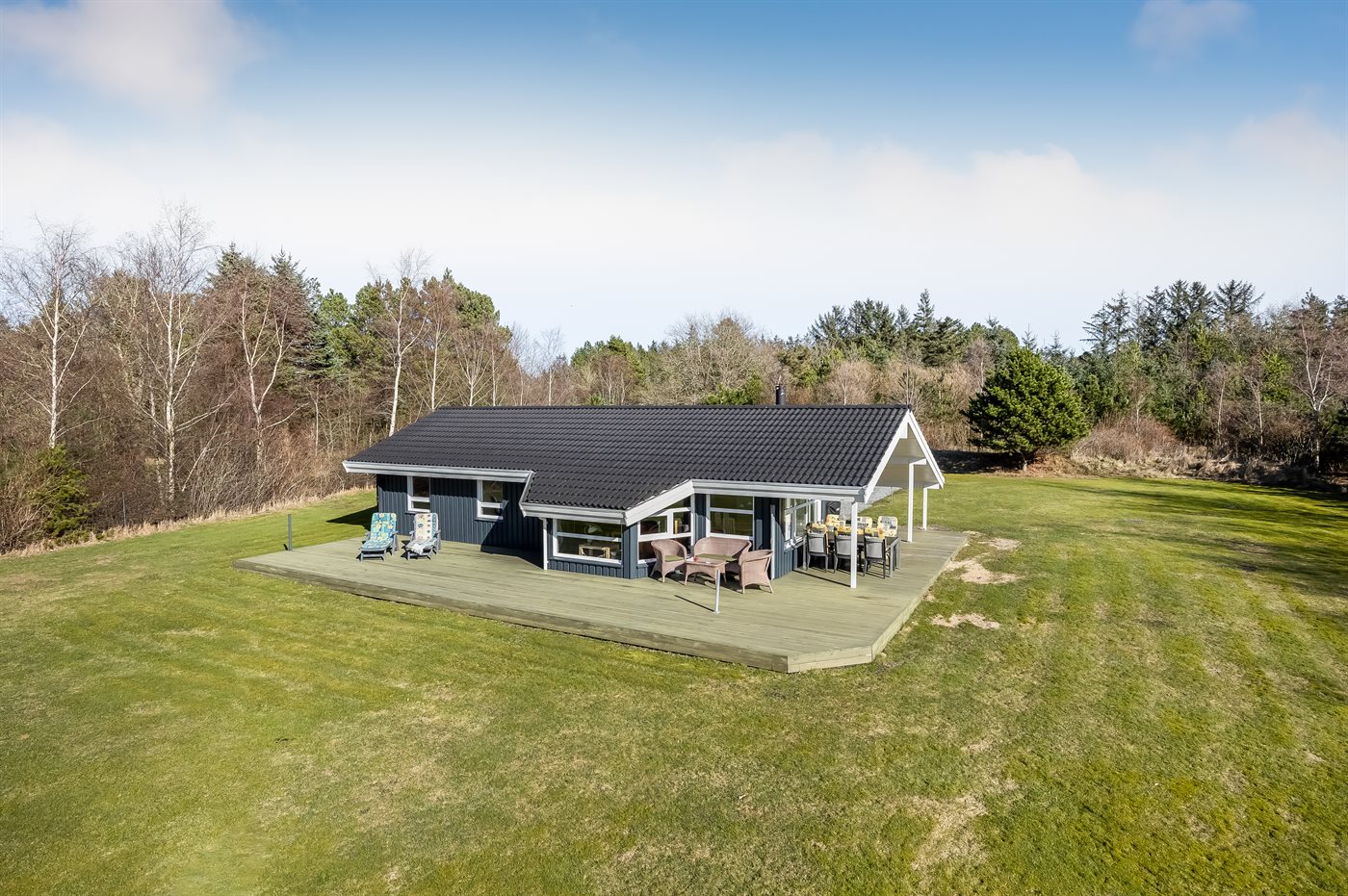 Ferienhaus Tversted mit Meerblick – nah am Strand