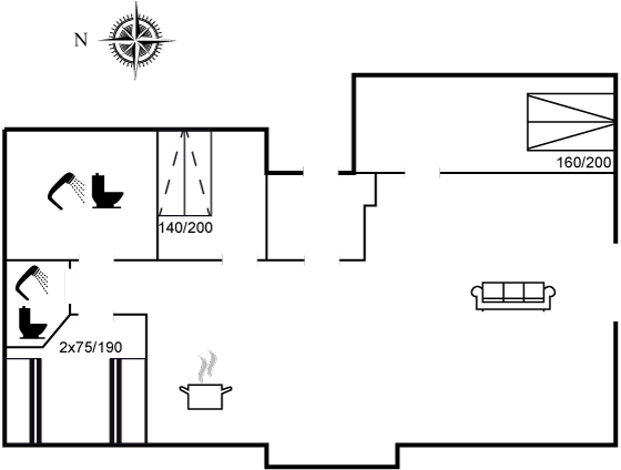 Floor plan_Holiday home_10-6124