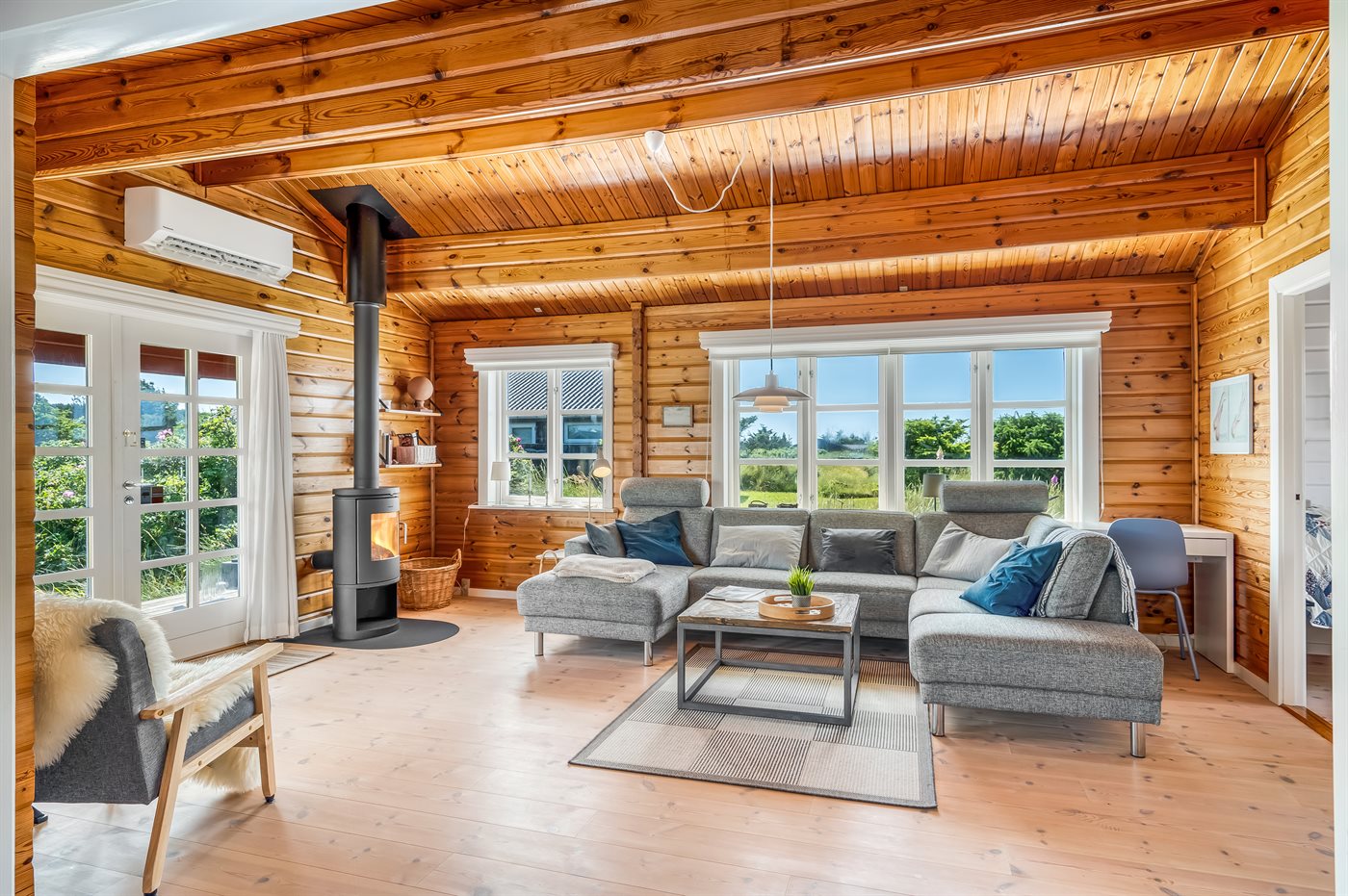 Meerblick und Gemütlichkeit im Skallerup Klit Ferienhaus! - Bild 2