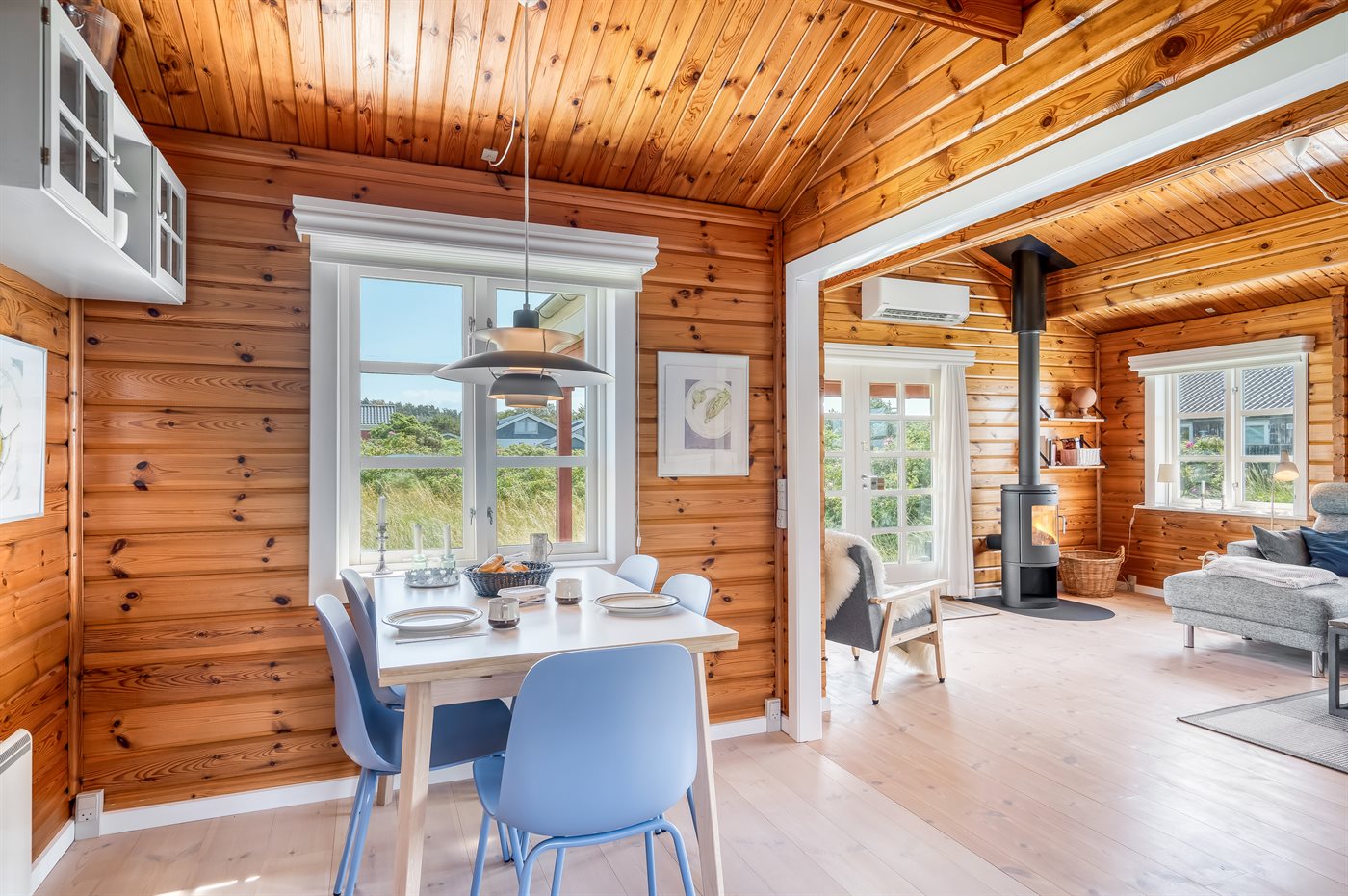 Meerblick und Gemütlichkeit im Skallerup Klit Ferienhaus! - Bild 5