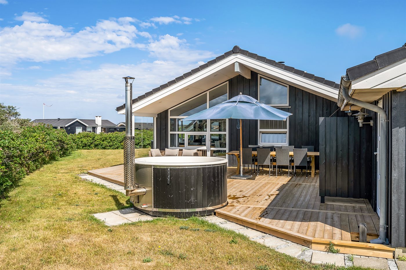 Dein Traumferienhaus am Nørlev Strand mit Hot Tub!