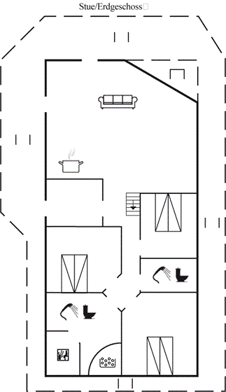 Grundriss Ferienhaus 11-0209 in Lönstrup