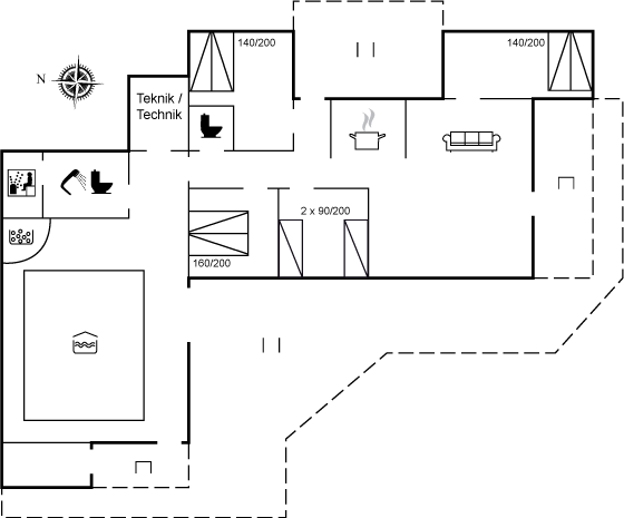 Floor plan_Holiday home_11-0364 Floor plan_Holiday home_11-0364