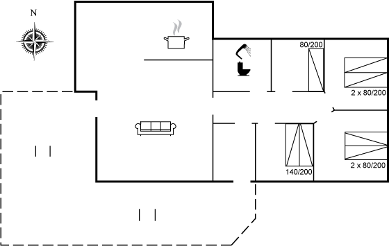Floor plan_Holiday home_11-0384 Floor plan_Holiday home_11-0384