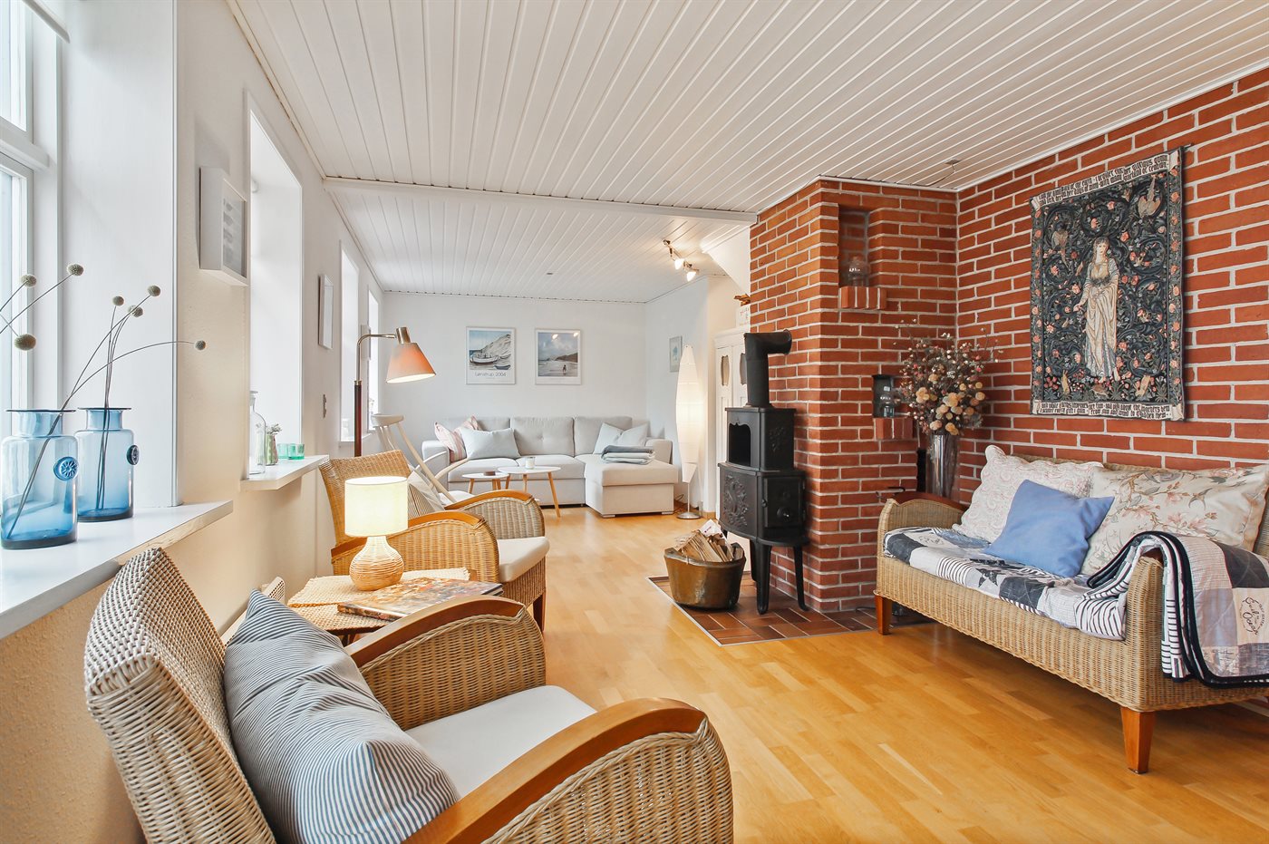 Strandhaus-Feeling mit Sauna und Meerblick in Lønstrup - Bild 3