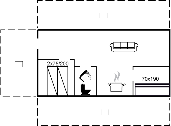 Grundriss Ferienhaus 11-3136 in Nr. Lyngby