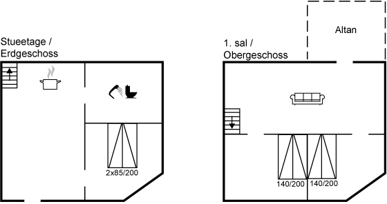 Grundriss Ferienhaus 11-4216 in Lökken